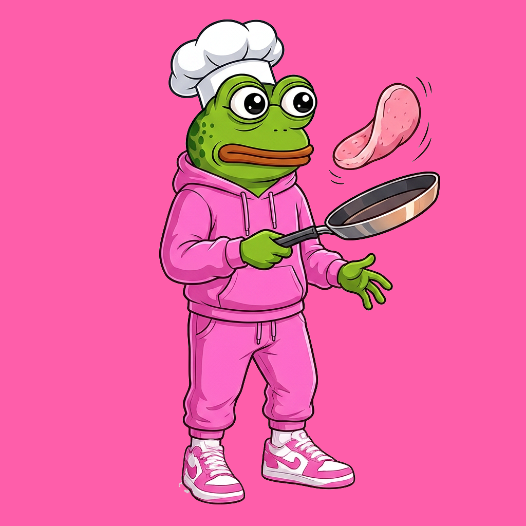 UNIFROG cooking with a frying pan